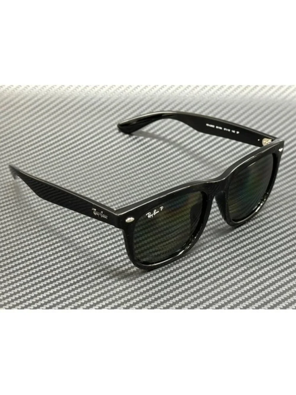 New Ray-Ban Men Black Sunglasses 57-19-145